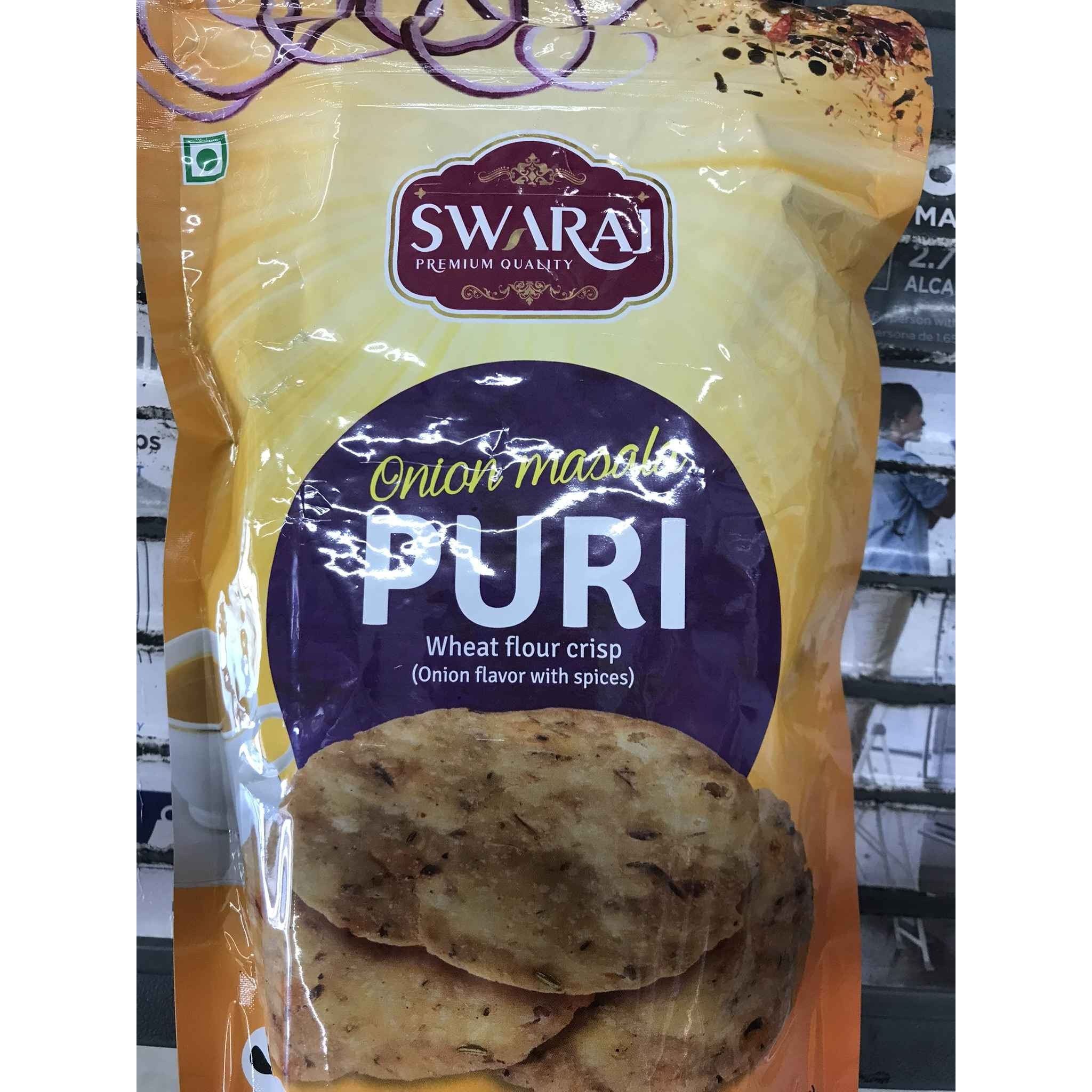 SWARAJ ONION MASALA PURI 1 PACK