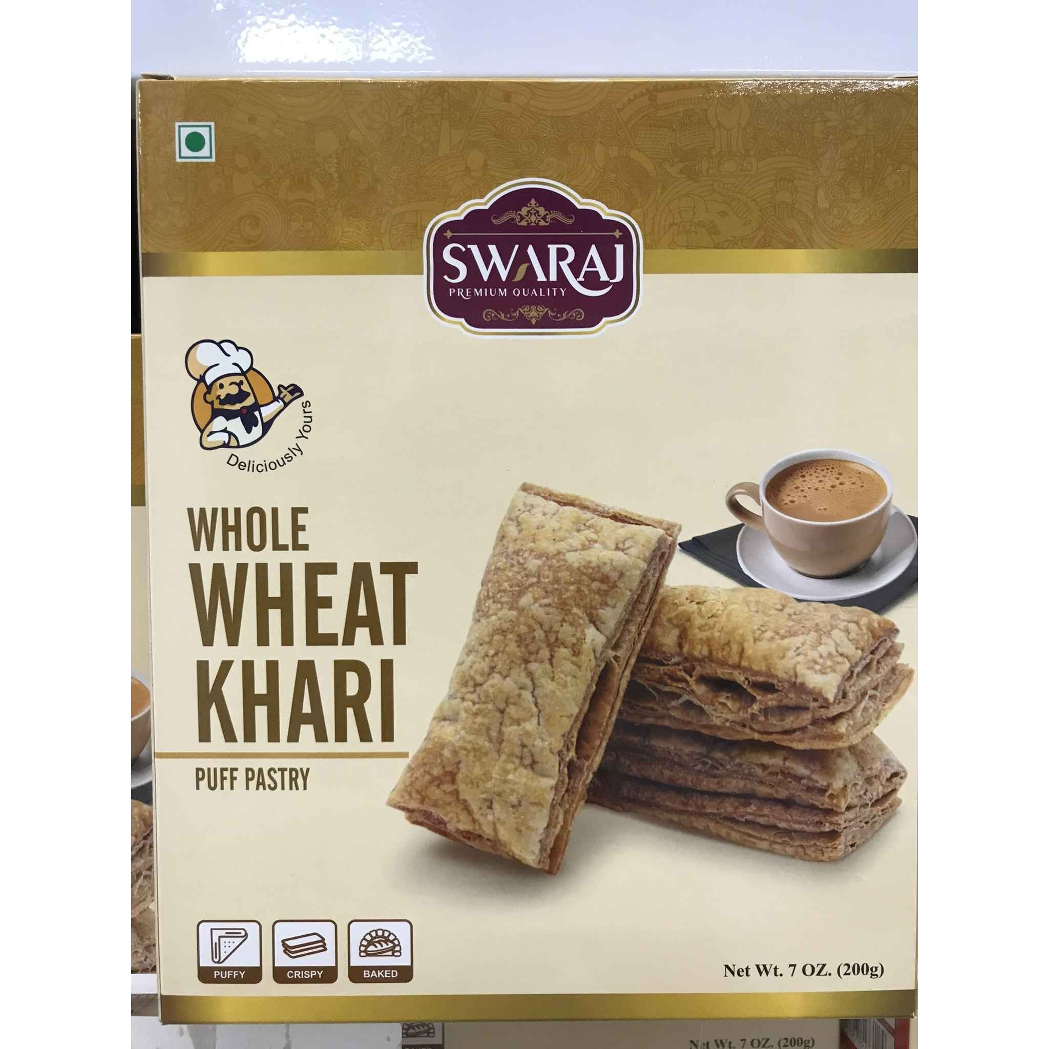 SWARAJ WHOLE WHEAT KHARI 200 GM