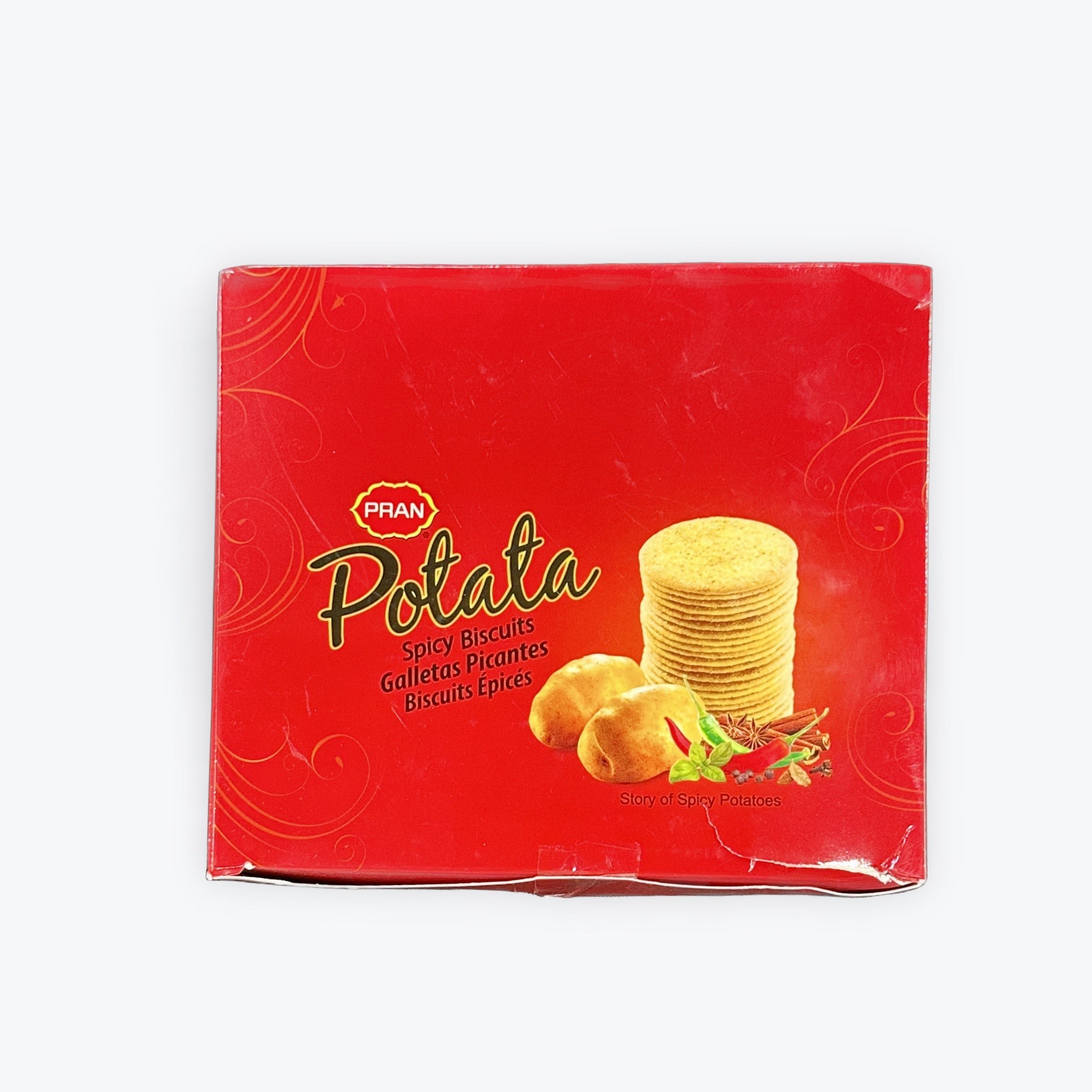 Pran Potato Spicy Biscuits 6packet 600 GM