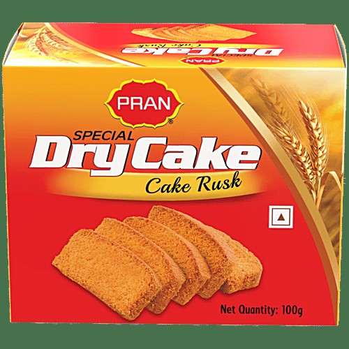 PRAN DRY CAKE RUSK 100 GM