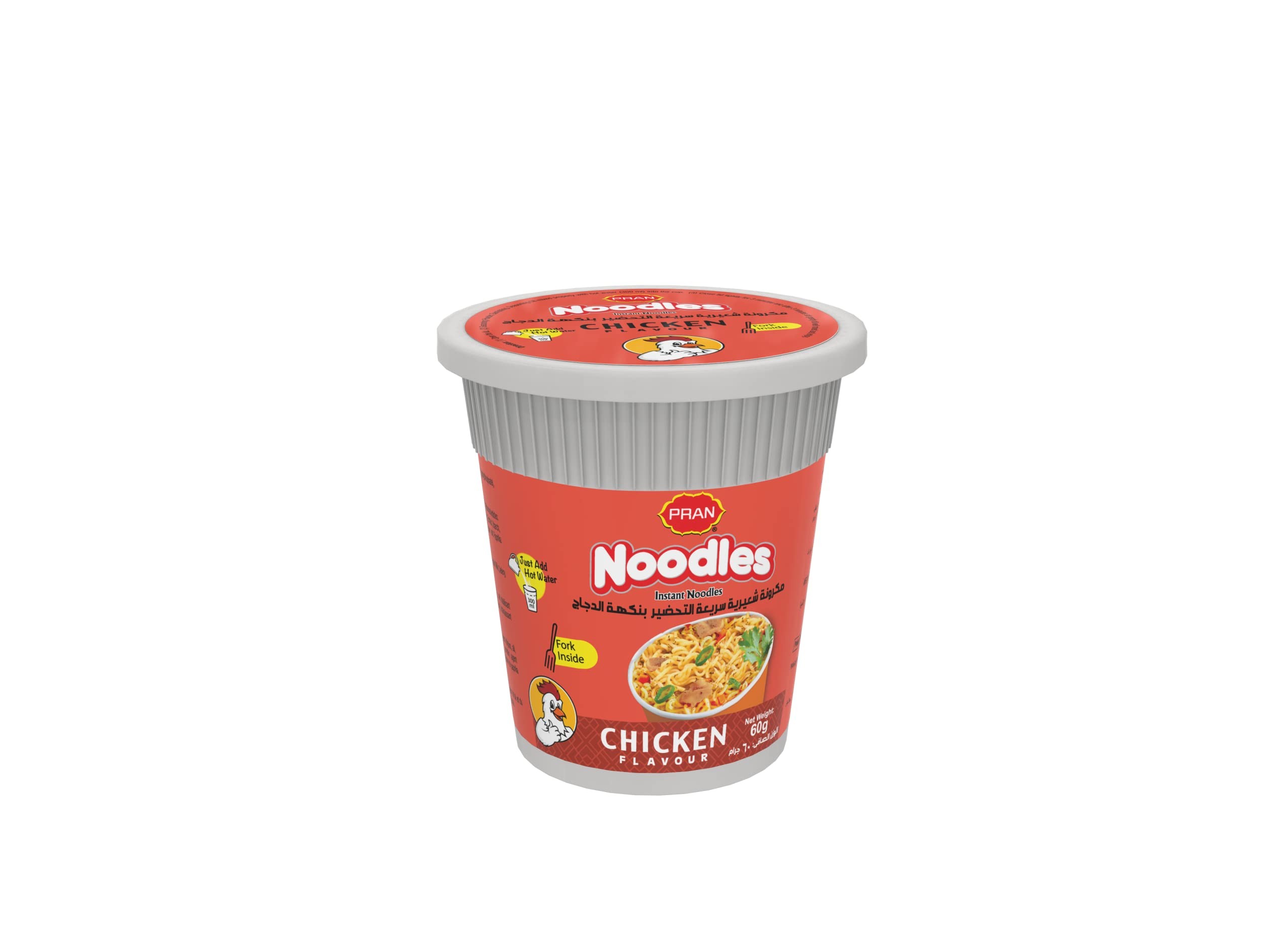 GMS Pran Chicken Cup Noodle 64 GM