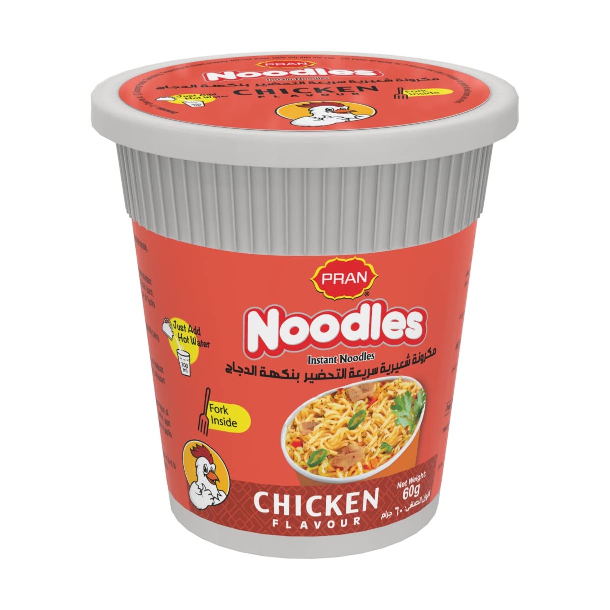 KOREAN CUP NOODLES PRAN 60 GM 60 GM