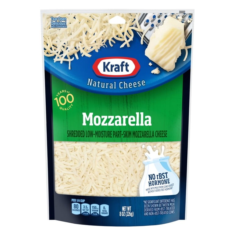 KRAFT MOZZ SHREDDED 8 OZ