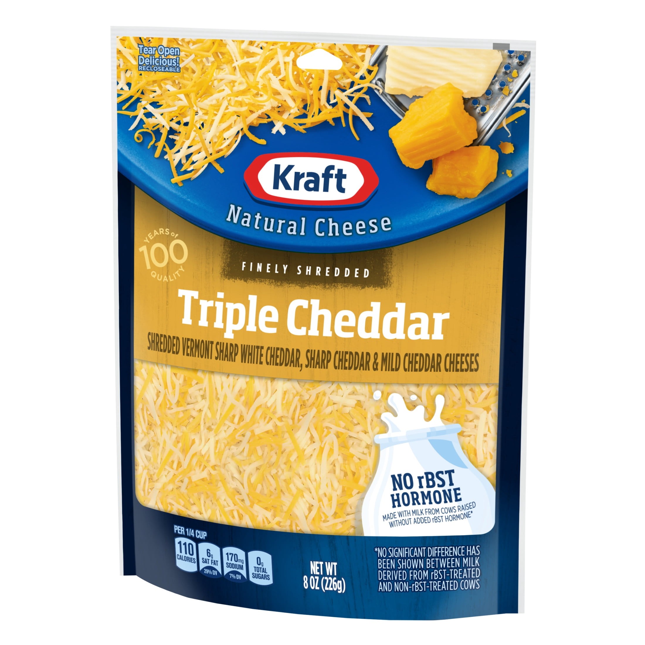KR SHRD TRIPLE CHD 8 OZ