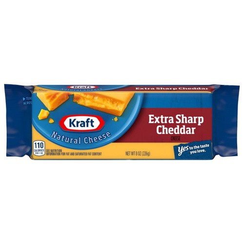 KRAFT XTRA SHARP CHE 8 OZ