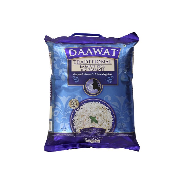 Daawat Traditional Basmati Rice 10 LBS