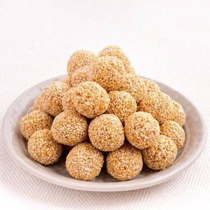 FLOWER SOFT TIL LADOO 200 GM