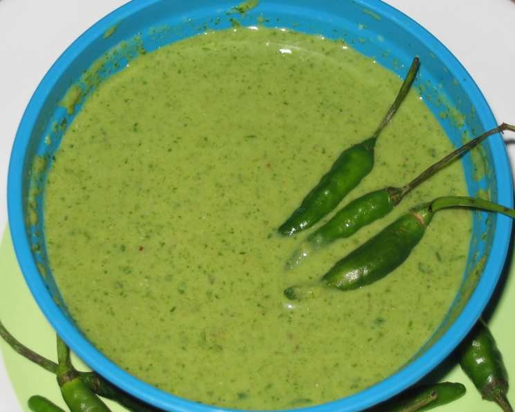 Flower Green Chili Chutney 300 GM