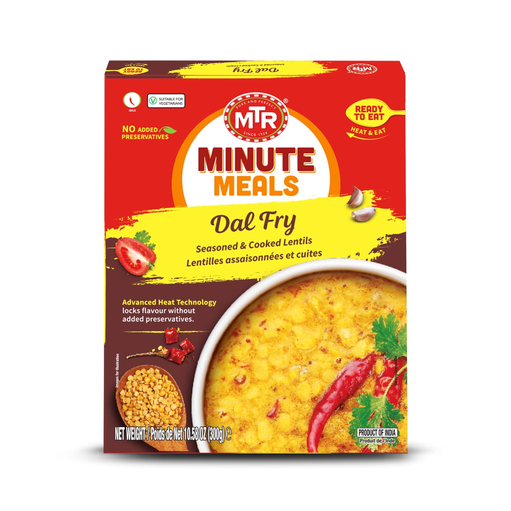 MTR DAL FRY READY TO EAT 300 GM