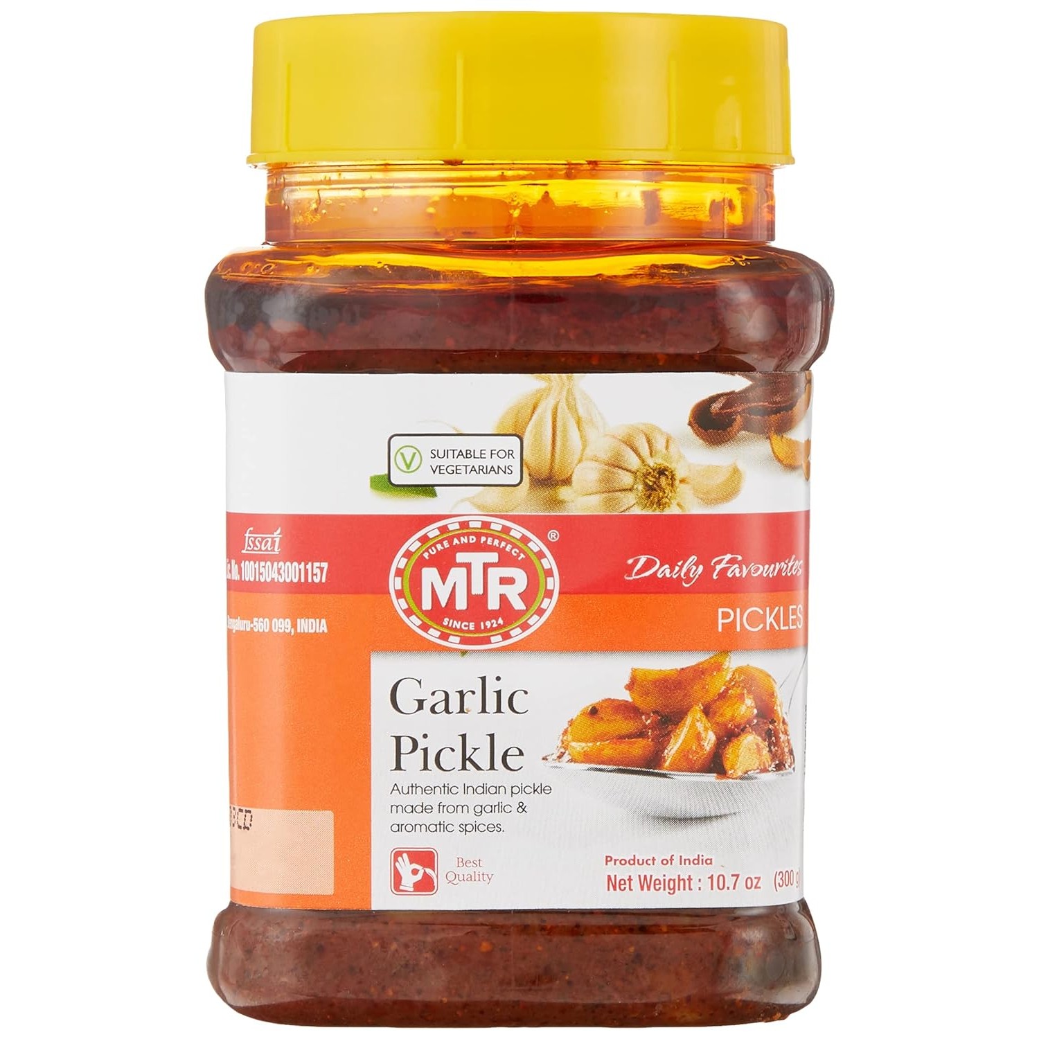 MTR GARLIC PICKLE 10.7 OZ