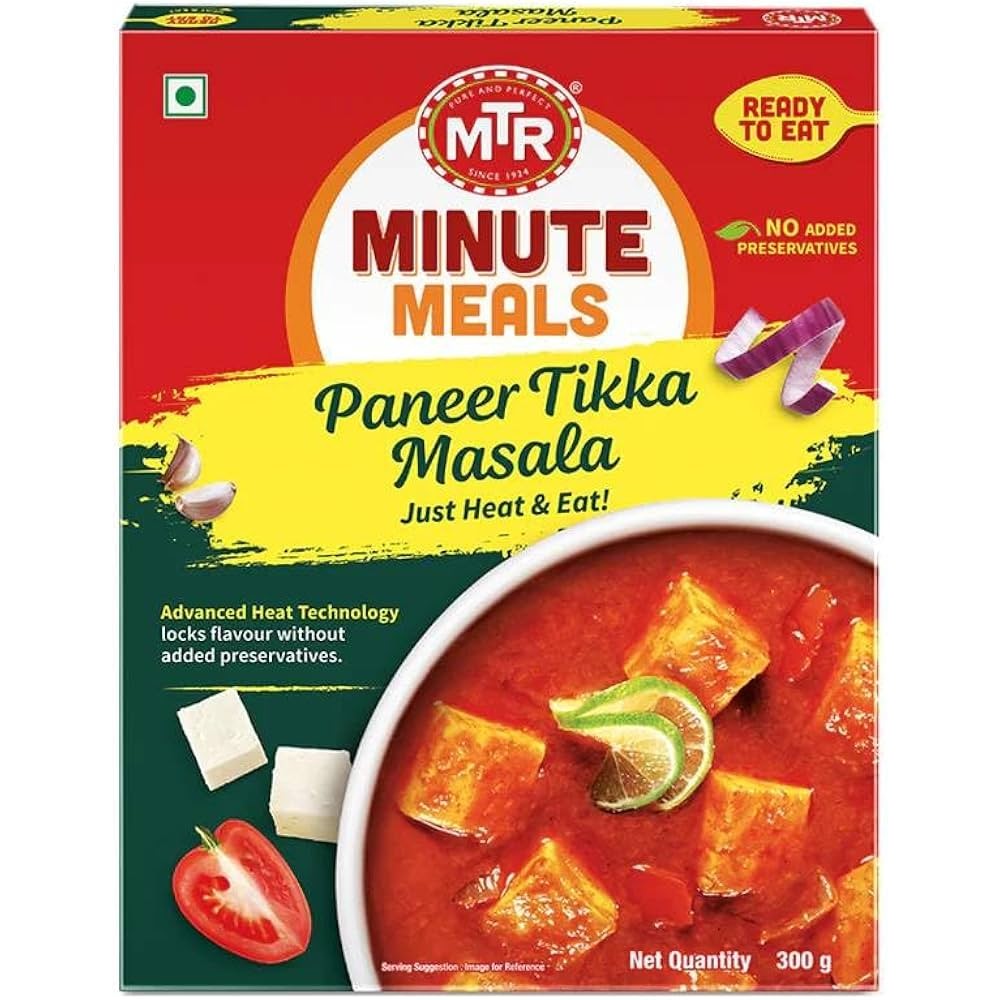 MTR PANEER TIKKA MASALA READY TO EAT 300 GM