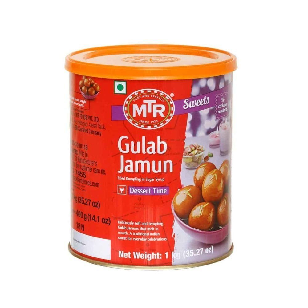 MTR GULAB JAMUN TIN 1 KG