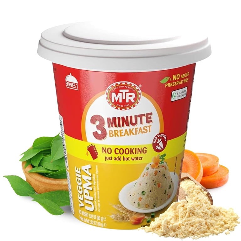MTR VEGETABLE UPMA 80 GM