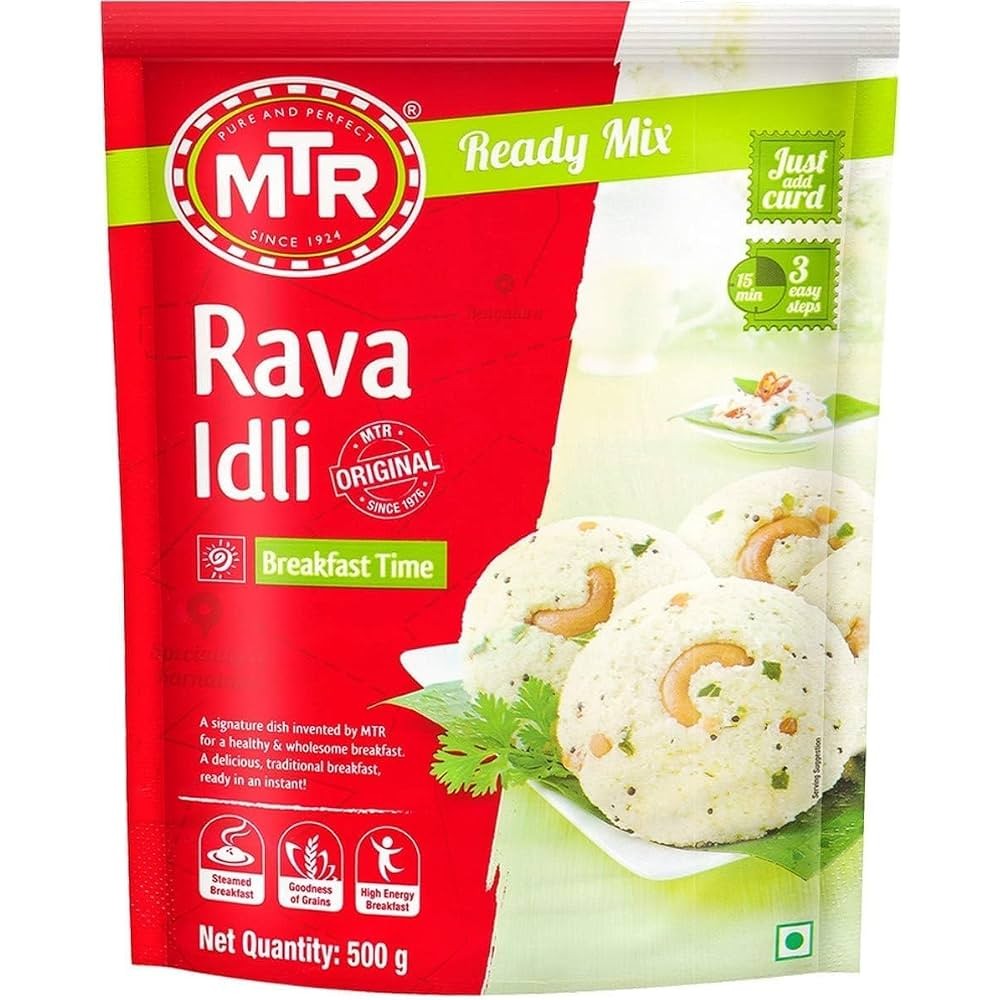 MTR RAVA IDLI 500 GM