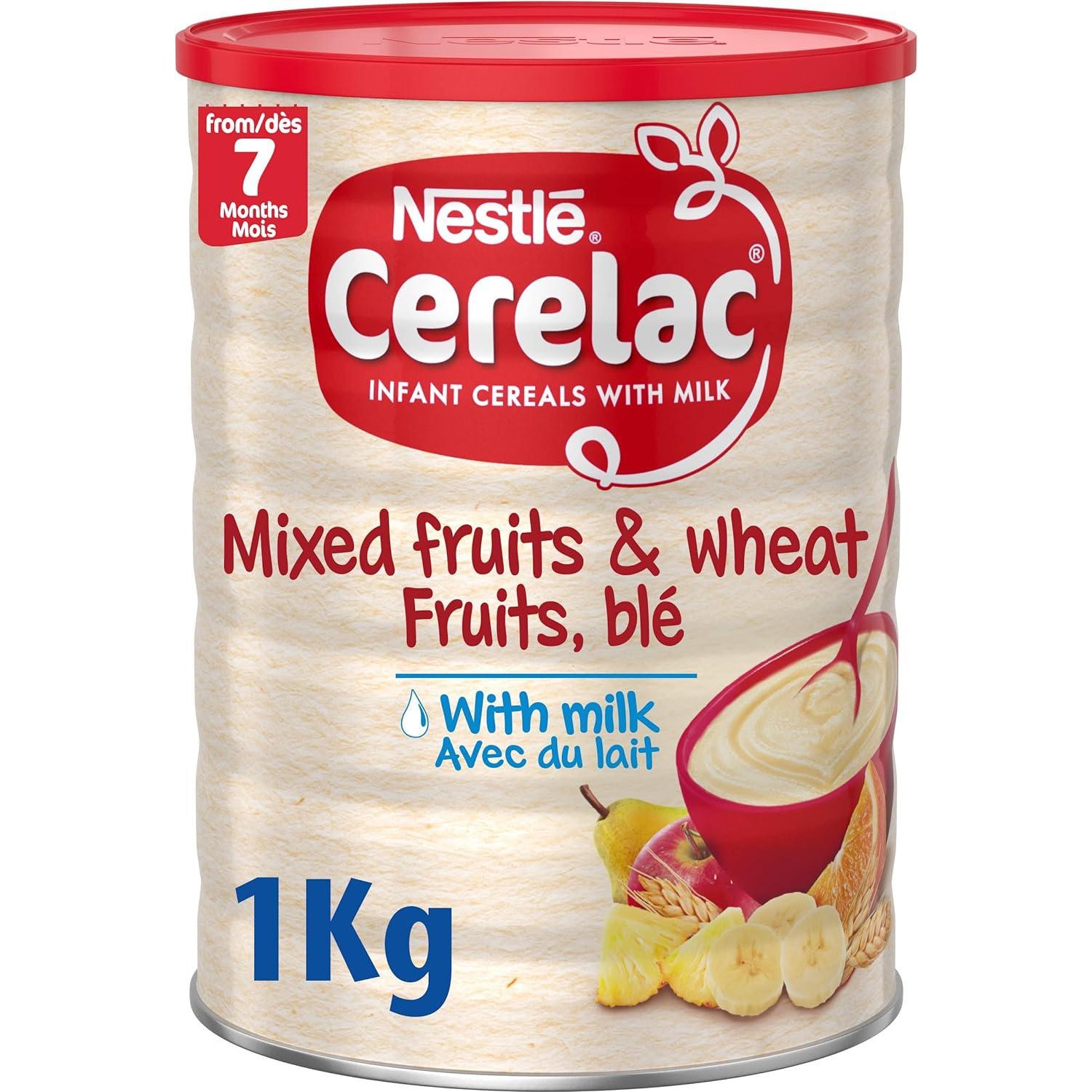 CERELAC MIX FRUIT & WHEAT 1 KG