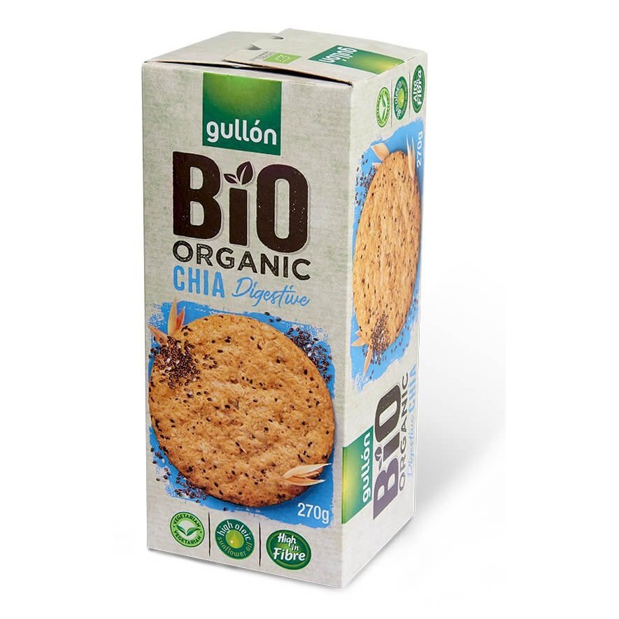 GULLON ORG CHIA DIGESTIVE 270 GM