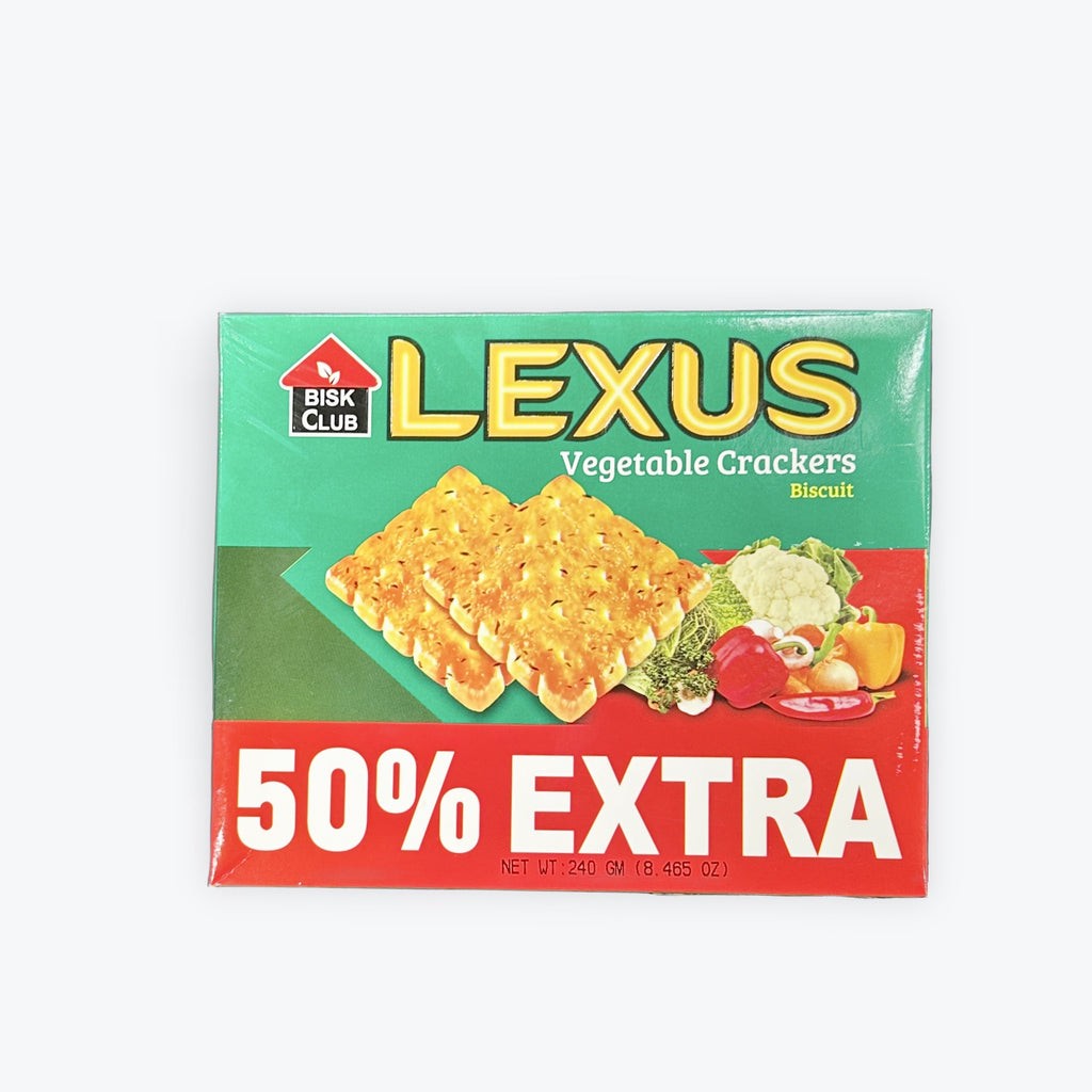 Lexus Vegetable Crackers Biscuit 240 GM