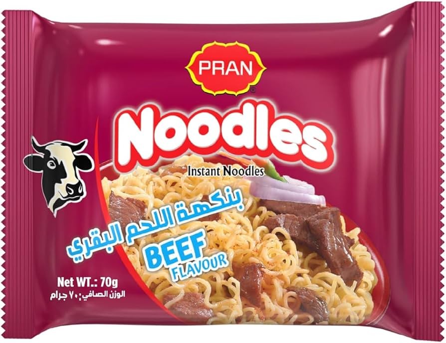 Pran Mr. Noodles Beef 70 GM