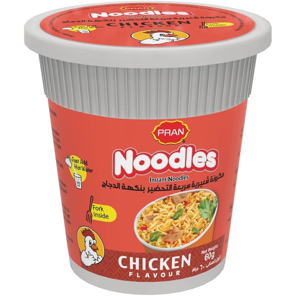 PRAN CHICKEN CUP NOODLES 60 GM