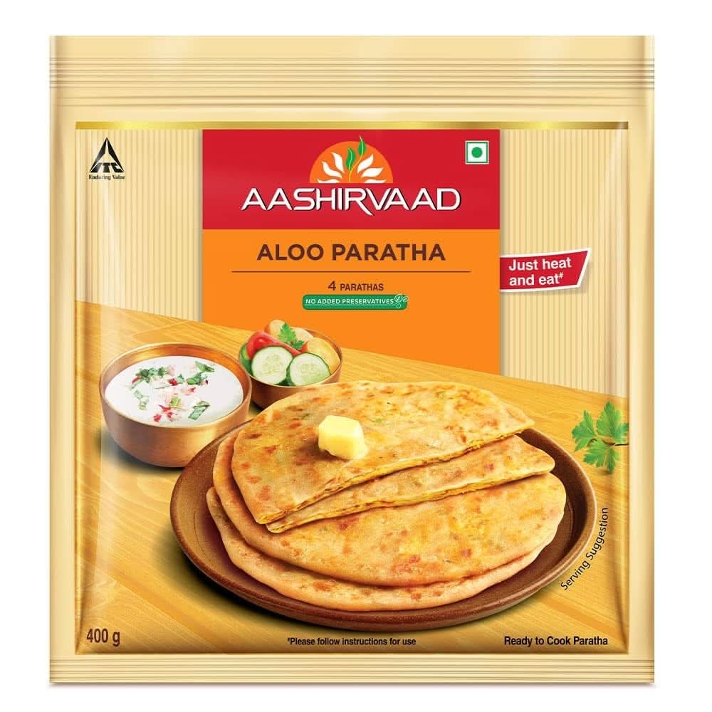 Aashirvaad Aloo Paratha 400 GM