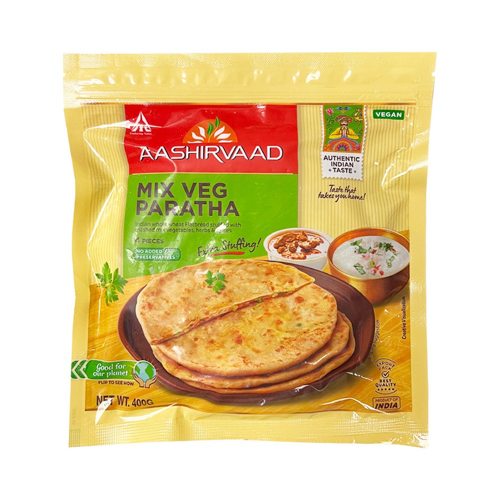 AASHIRVAAD MIX VEG PARATHA