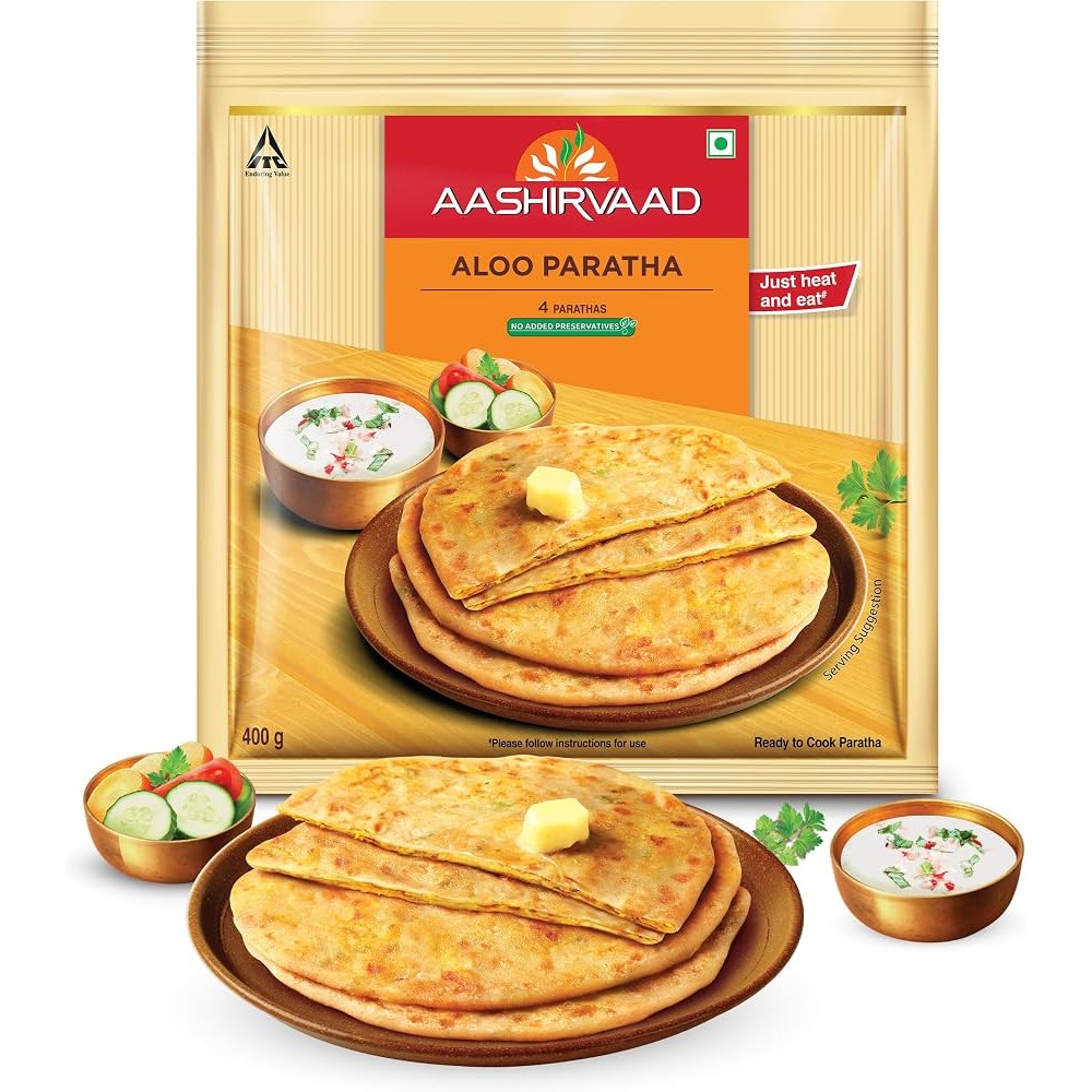 Aashirvaad Aloo Paratha 16 PCS