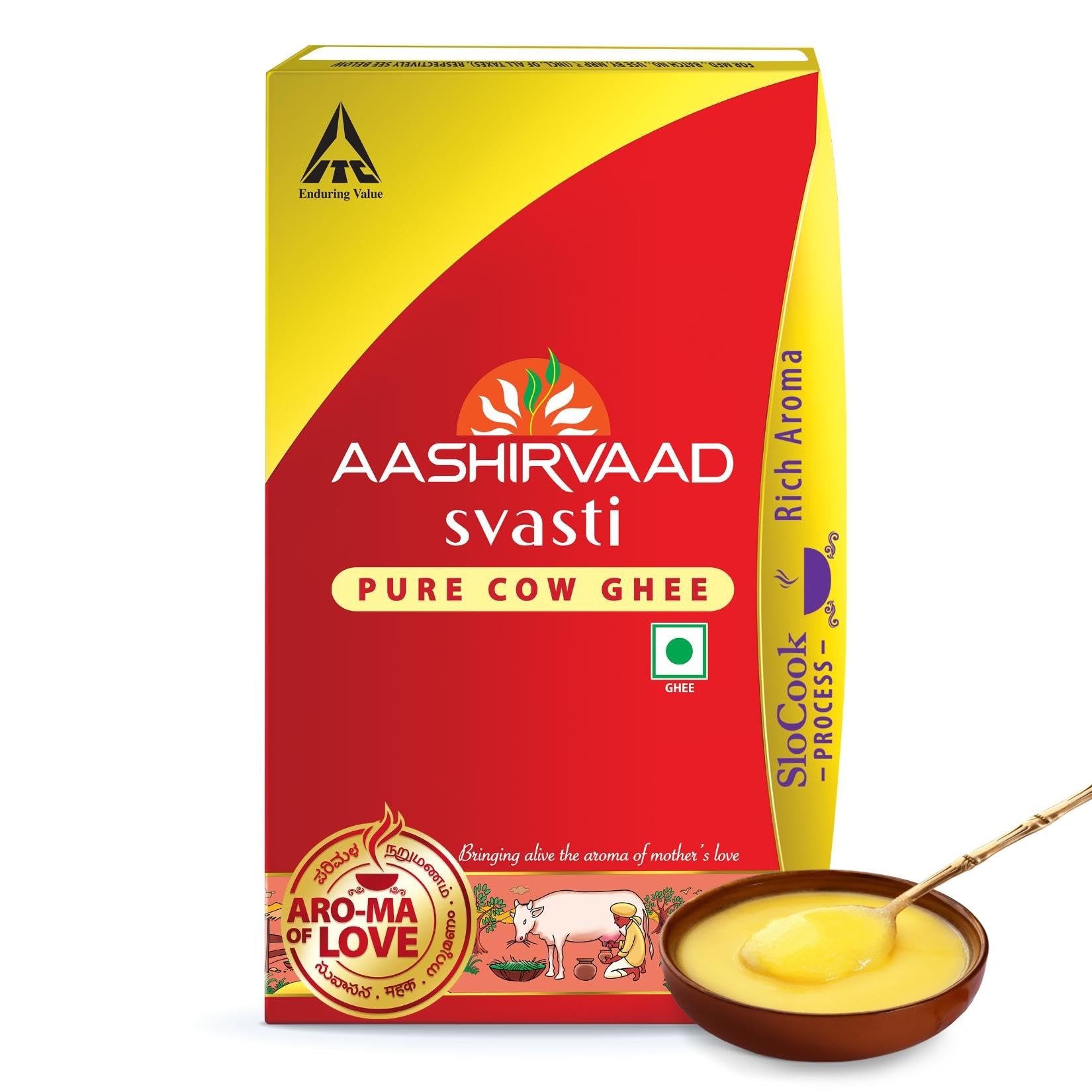Aashirvaad Pure Cow Ghee 1.98 LBS