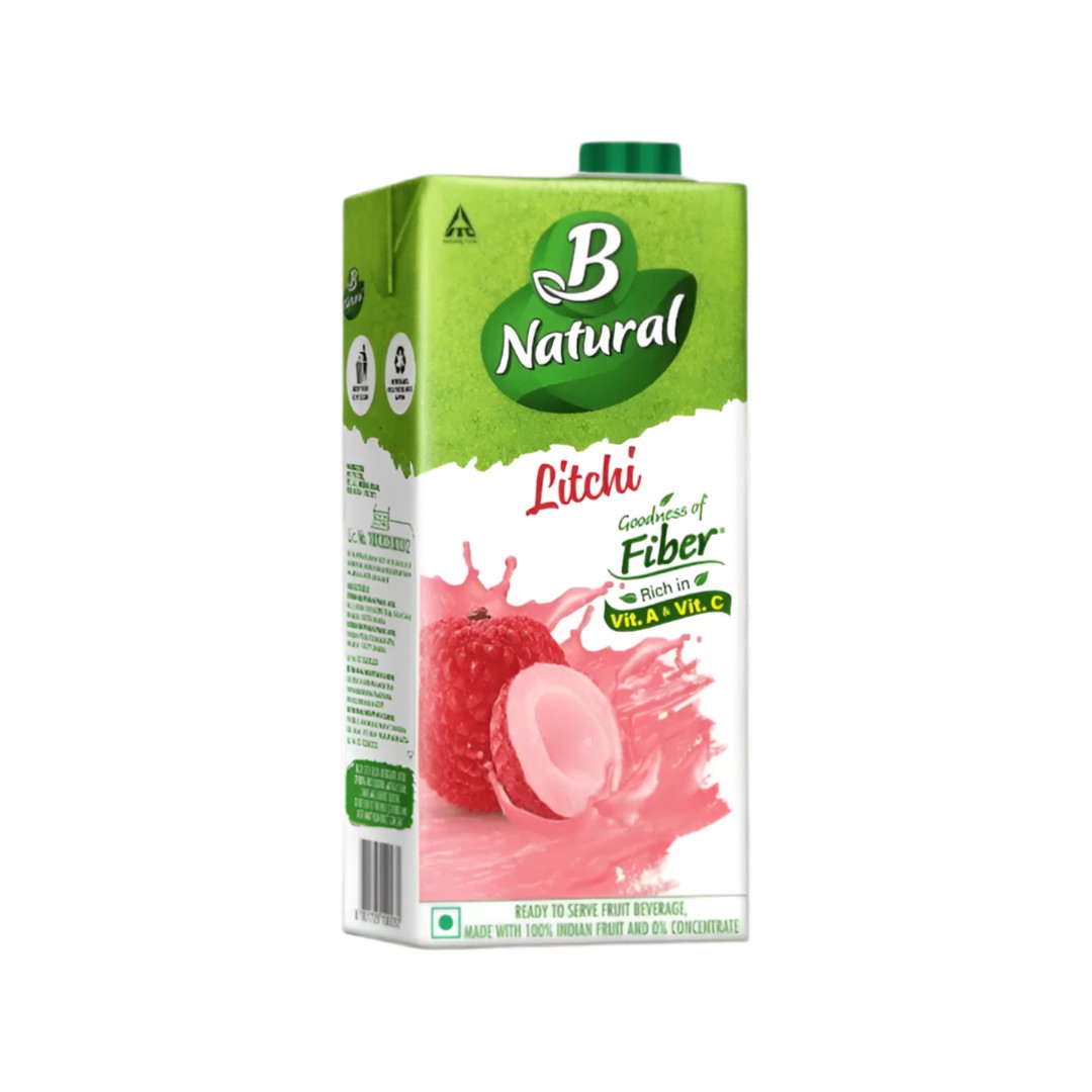 B Natural Lychee 1 LTR