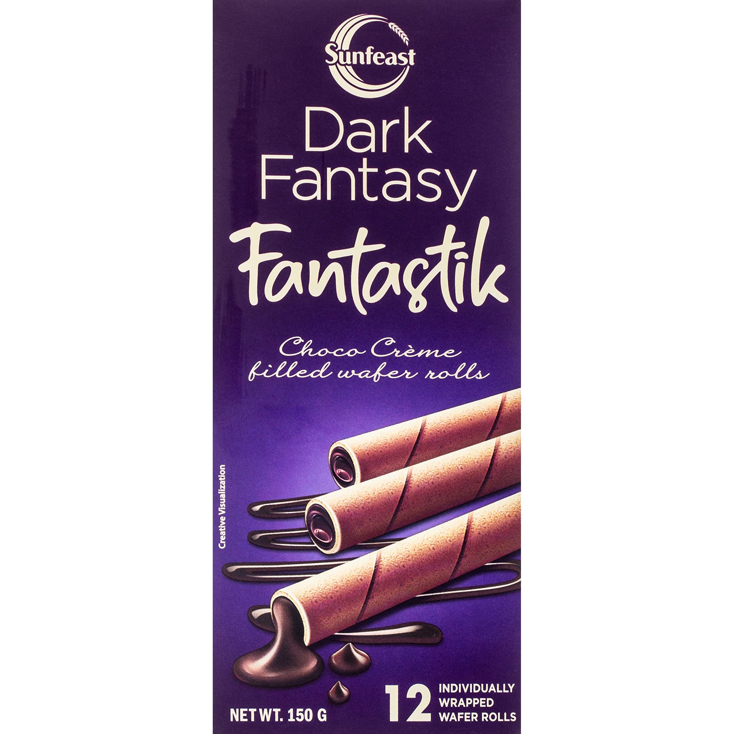 CHOCO WAFFER ROLL SUNFEAST 150 GM