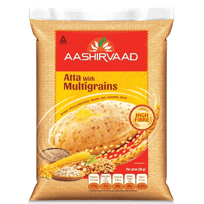 AASHIRVAAD MULTIGRAIN ATTA 4 LBS