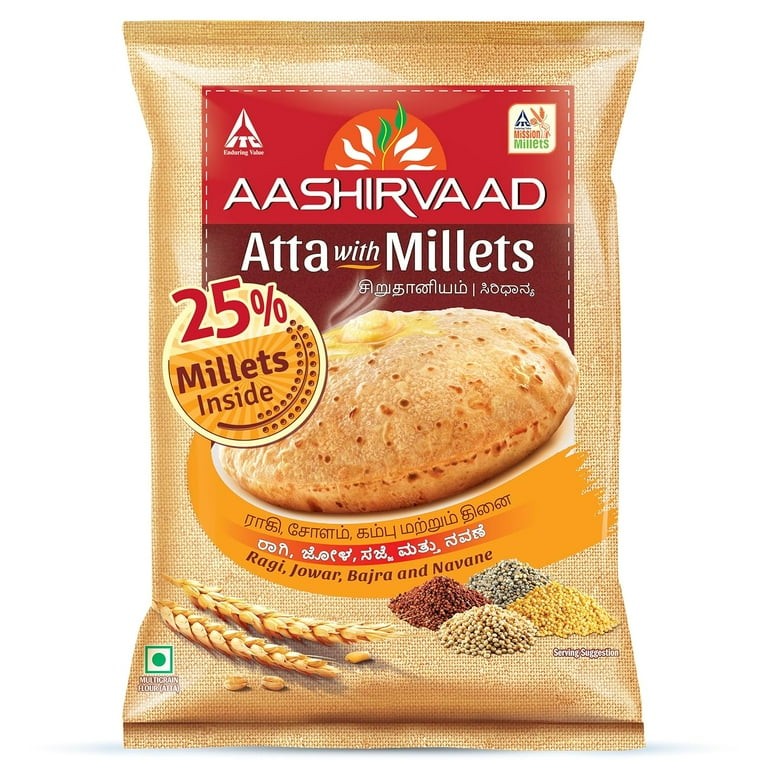 Aashirvaad Select Atta With Millets