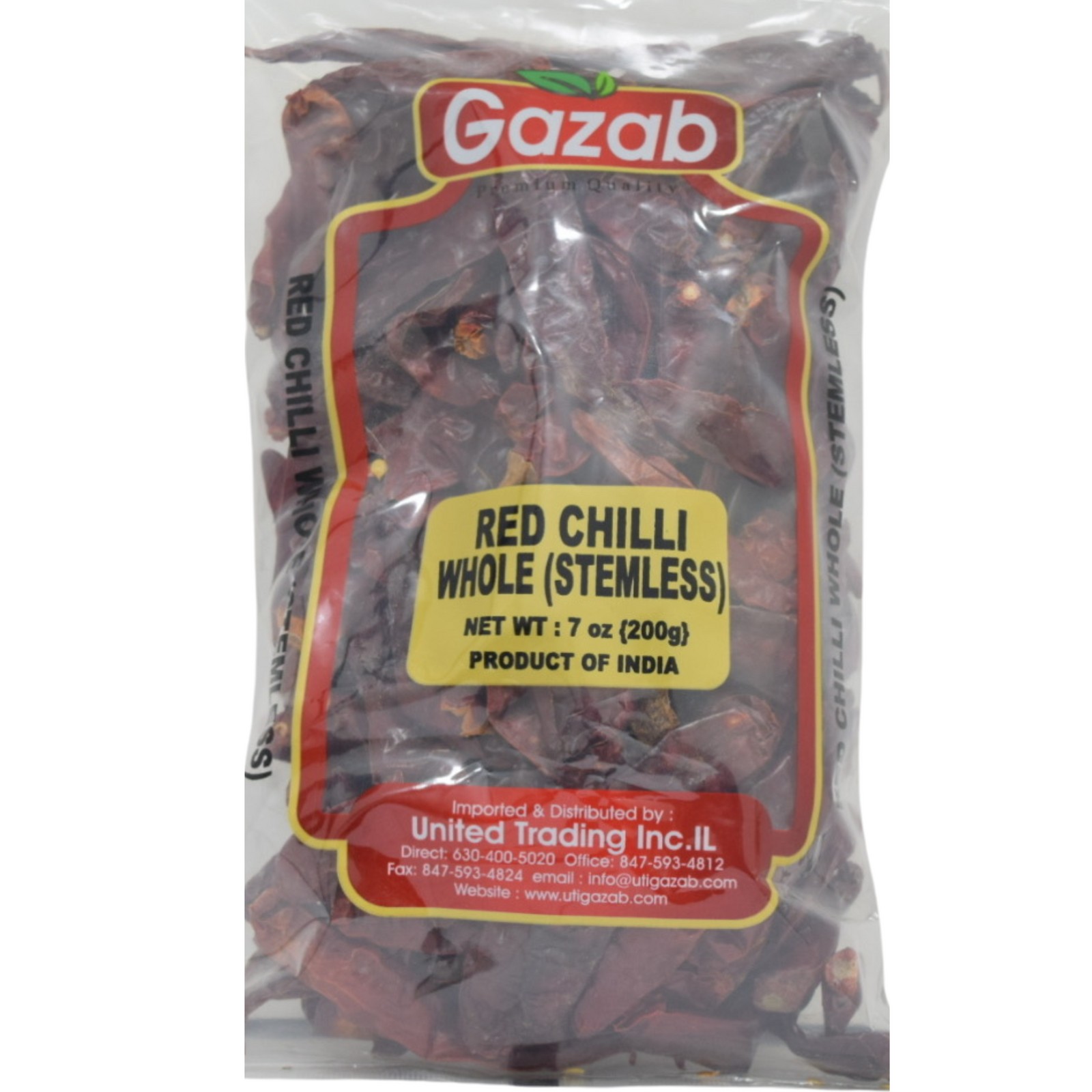 Gazab Chilli Whole R 200 GM