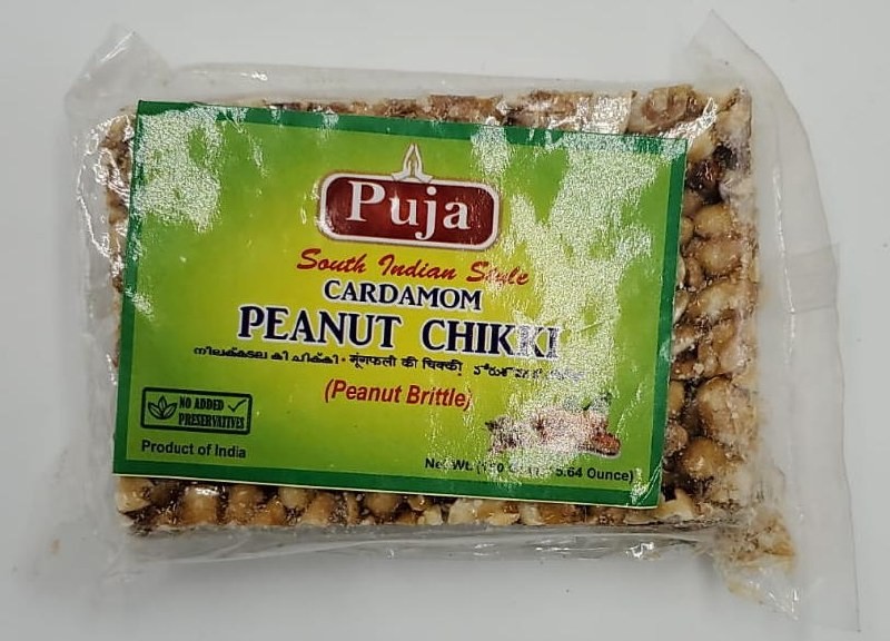 Puja Peanut Chikki 160 GM