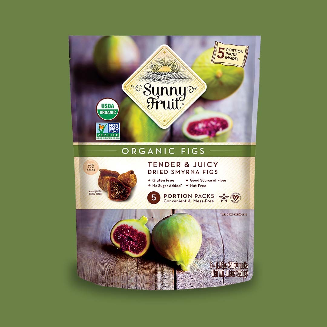 SUNNY FRUIT ORGANIC DRIED FIG 8.8 OZ