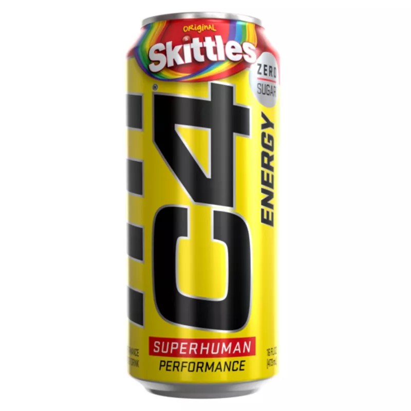 C4 Energy Skittles  16 Oz