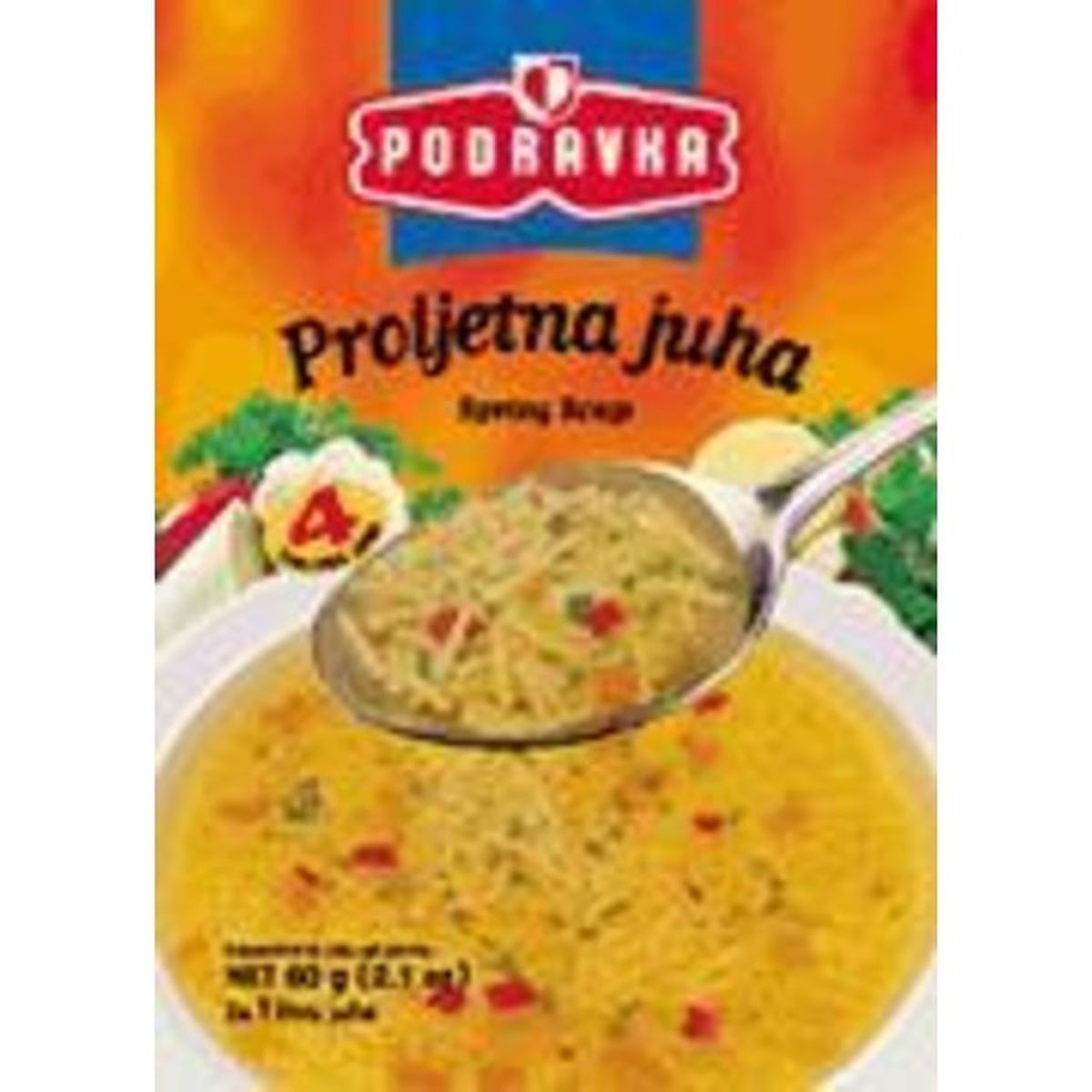 PODRAVKA SPRING SOUP 2.1 OZ