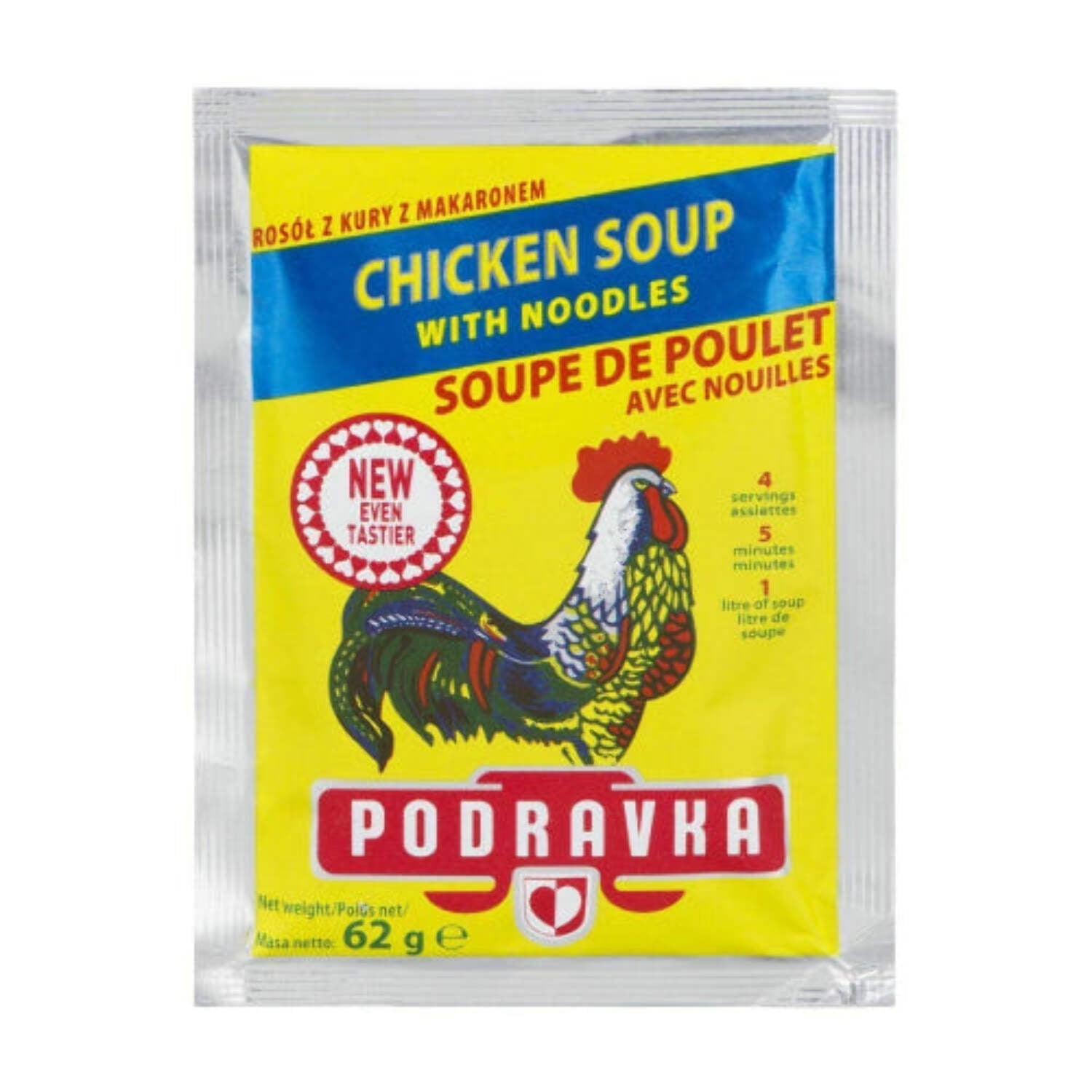 PODRAVKA CHICKEN SOUP 62 GM