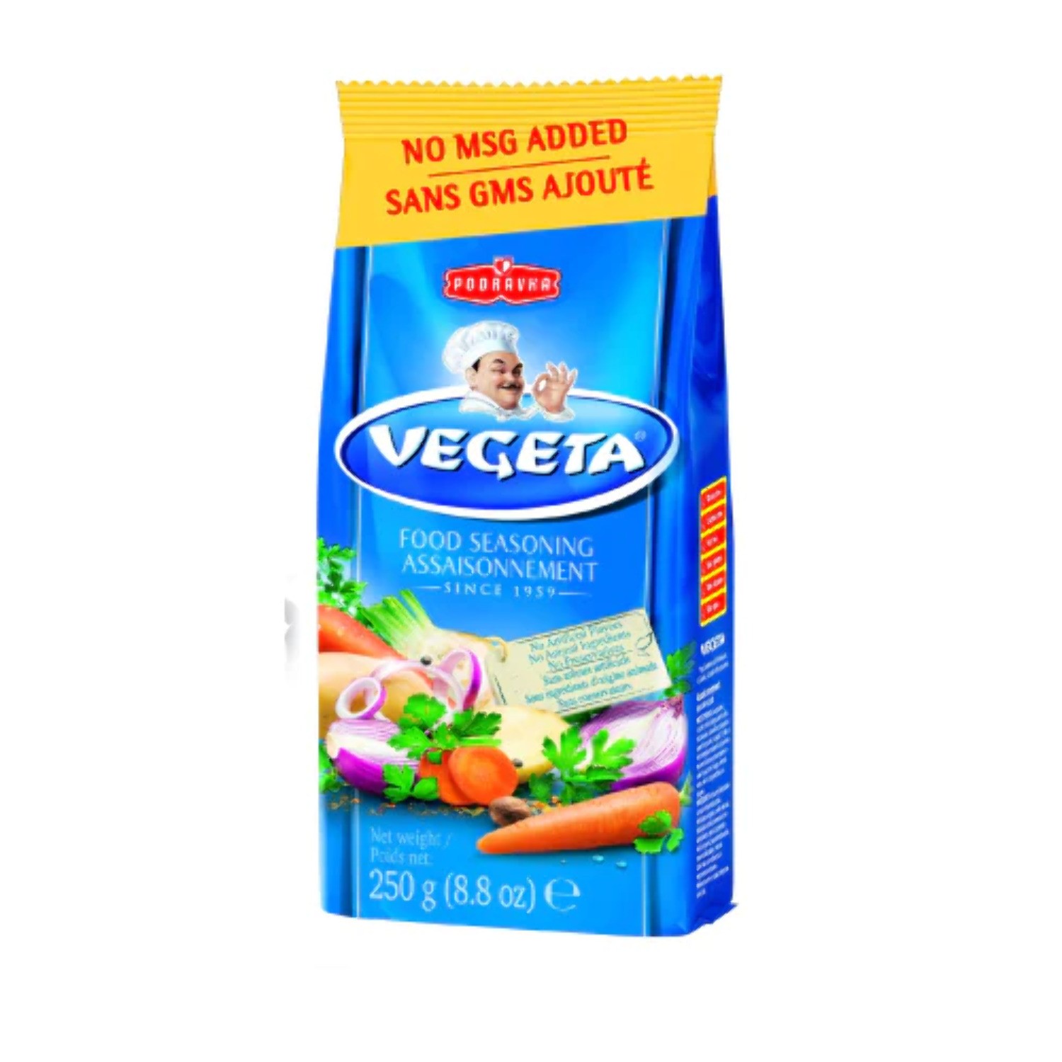 PODRAVKA VEGETA SMALL BAG NO MSG         8.8 OZ