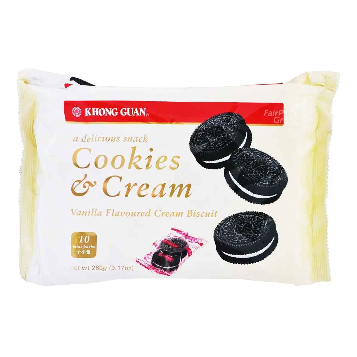 Khong.Guan Cookies And Cream 260 GM