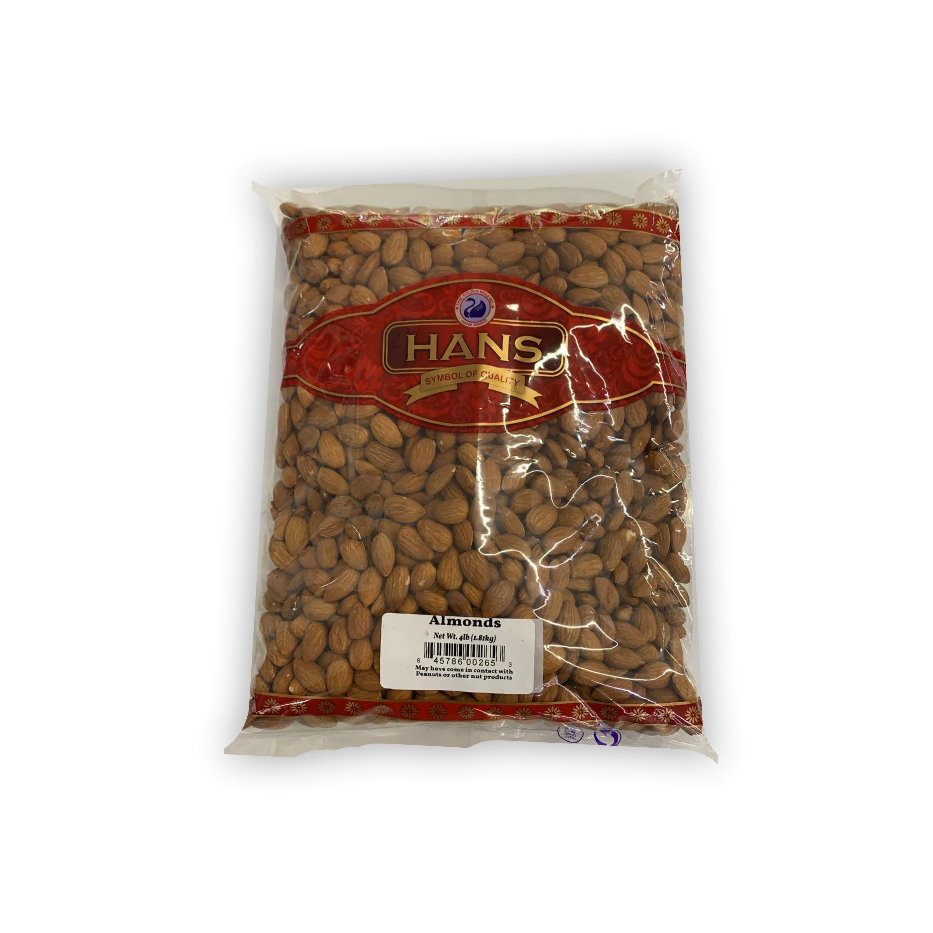 Hans Almonds 4 LBS