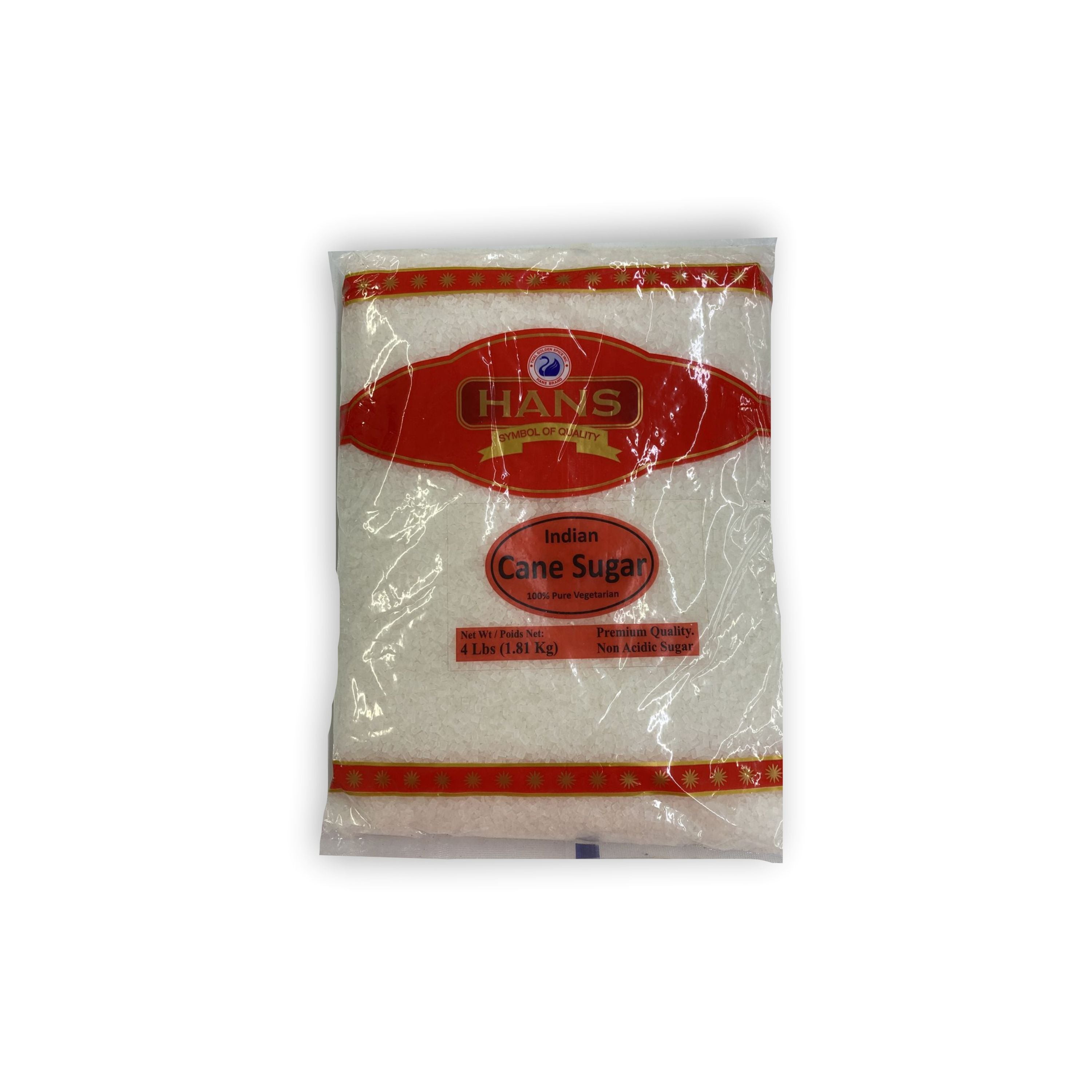 HANS CANE SUGAR 4 LBS