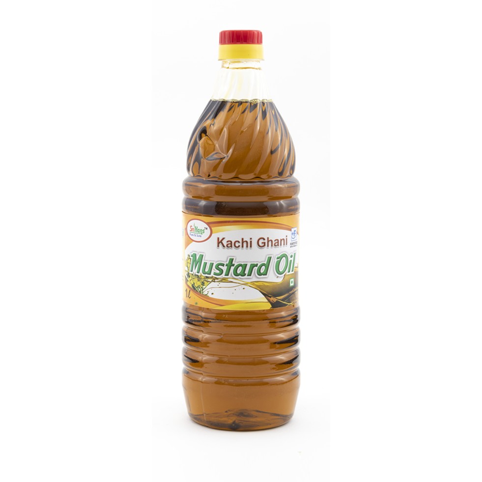 HANS MUSTARD OIL KACHIGHANI 1 LTR