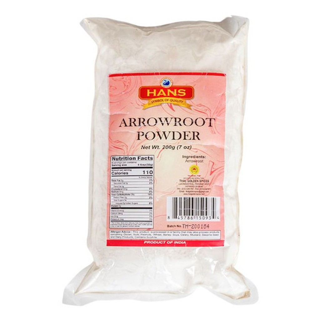 Hans Arrowroot Powder 200 GM