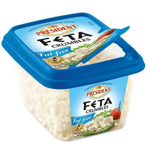 FETA CRUMBLED FAT FREE                   6 OZ