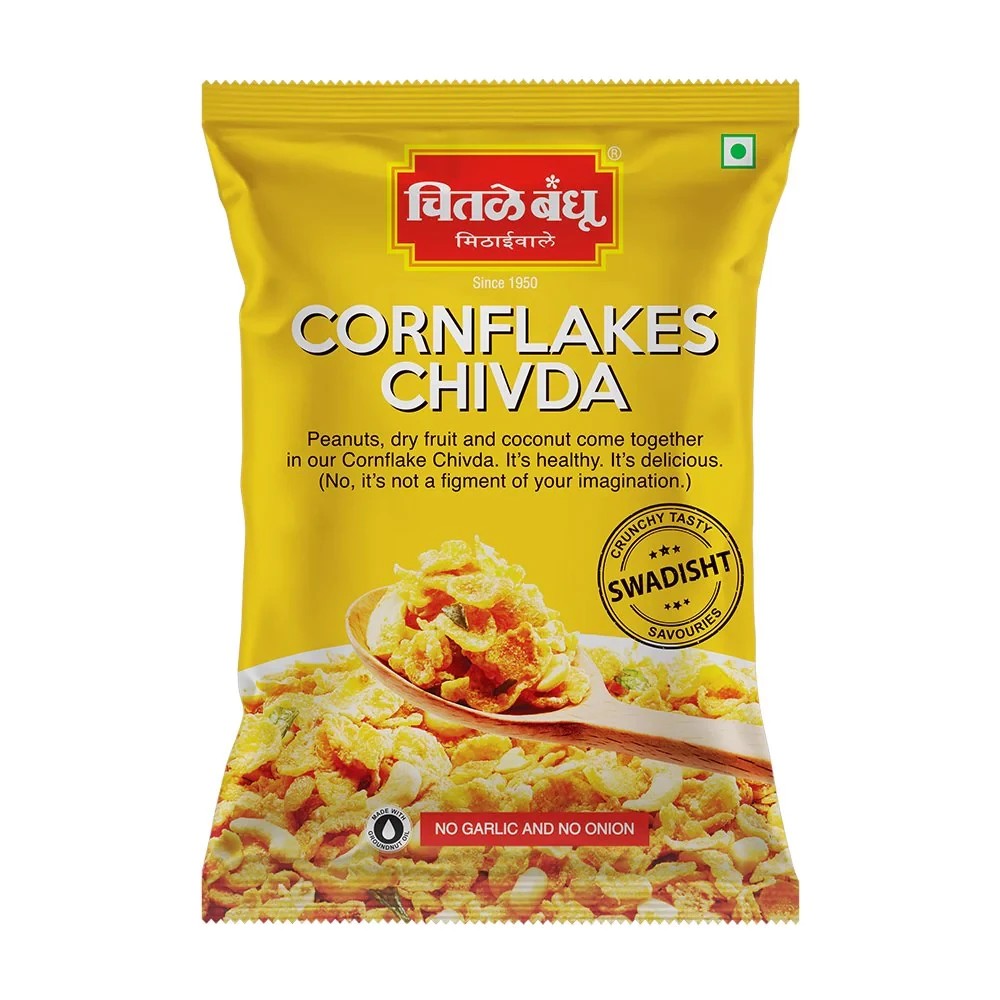 CORNFLAKES CHIVDA CHITALE BANDHU 200 GM