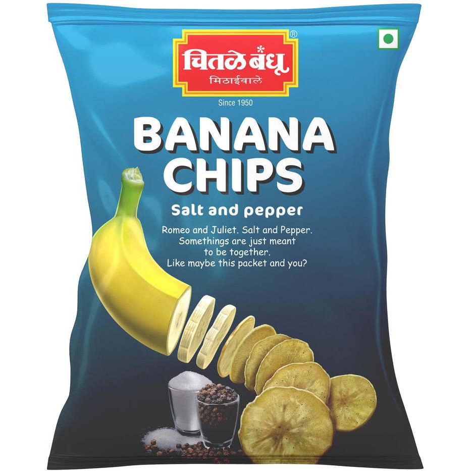 Chitale Banana Chips Salt And Pepper 125 GM