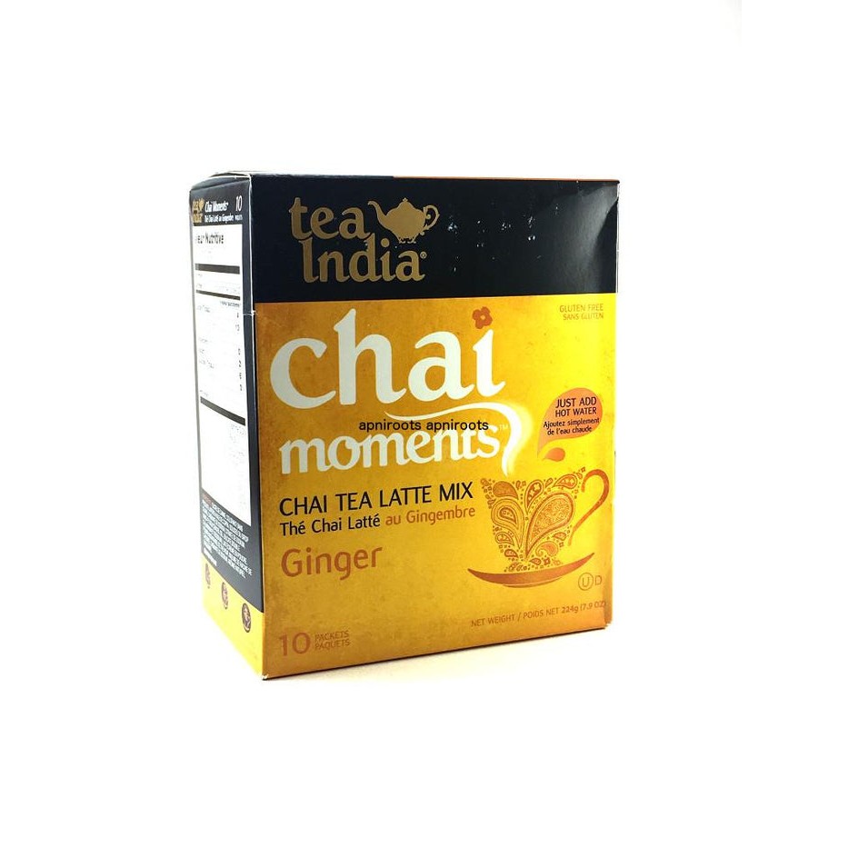 TEA INDIA CHAI MOMENTS GINGER 224 GM