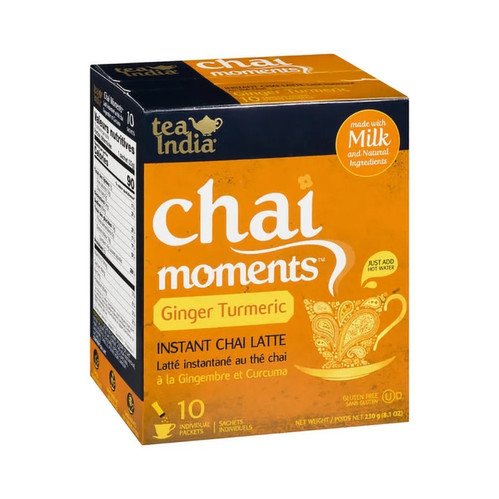 TEA INDIA GINGER TURMERIC TEA 10 BAG