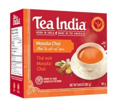 TEA INDIA MASALA TEA BAGS 182 GM