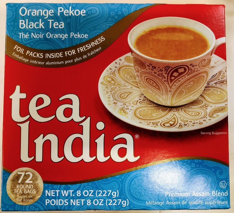 TEA INDIA  72 BAG